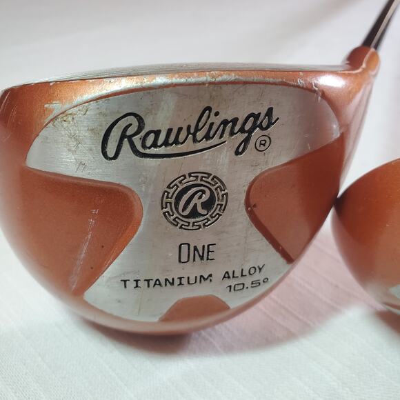 Rawlings Titanium Alloy Golf Clubs (ONE, THREE, FIVE) - Picture 2 of 11